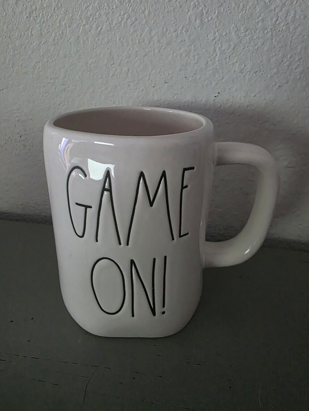 Rae Dunn "GAME ON!" Artisan Collection Coffee Mug